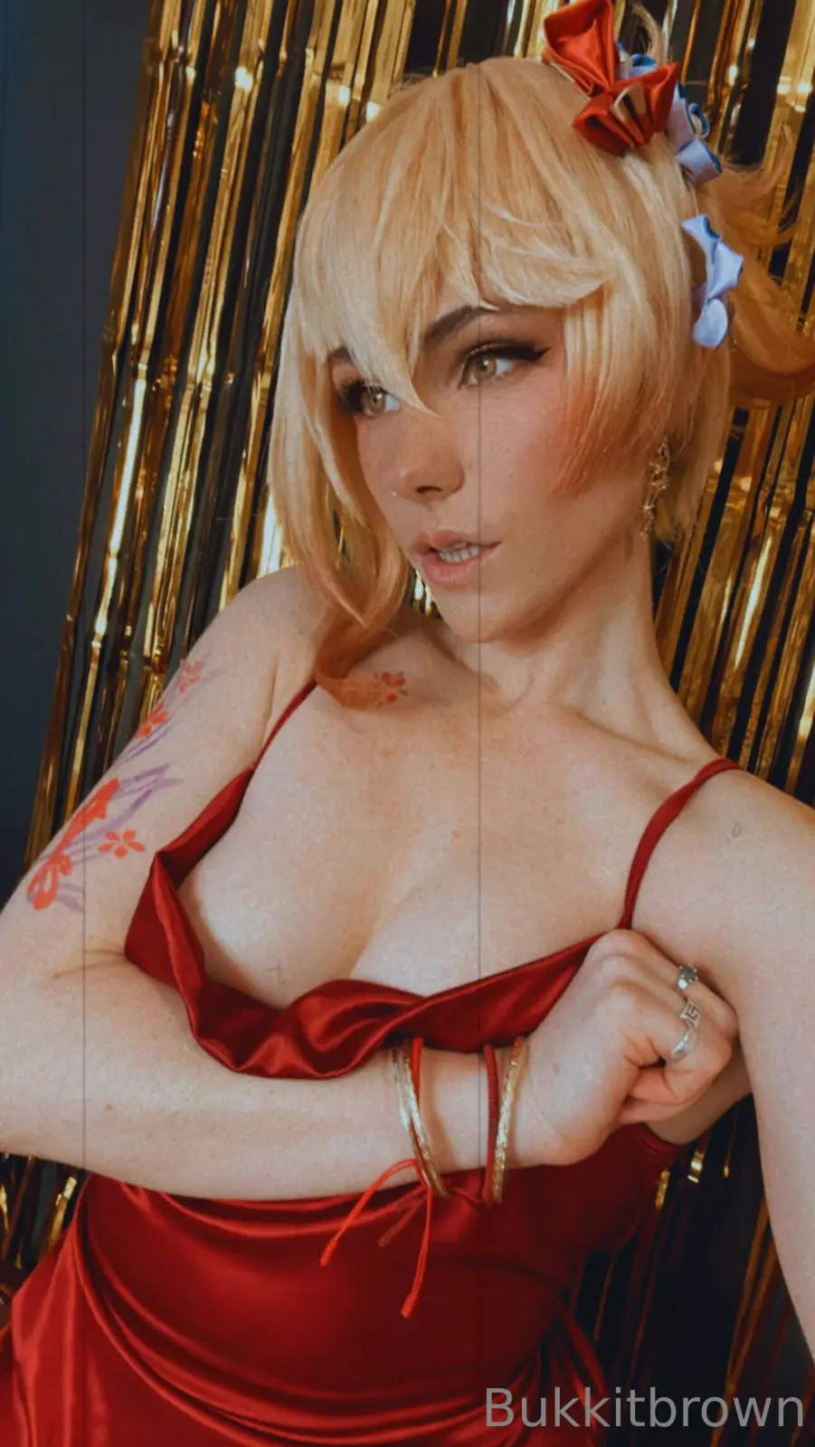 Bukkit Brown Seductive Cosplay & Lingerie Tease — 2