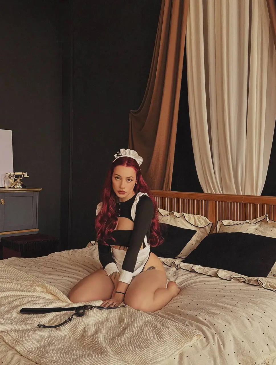 Kit Lilith Maid Fetish Nudes & Bath Tease — 2