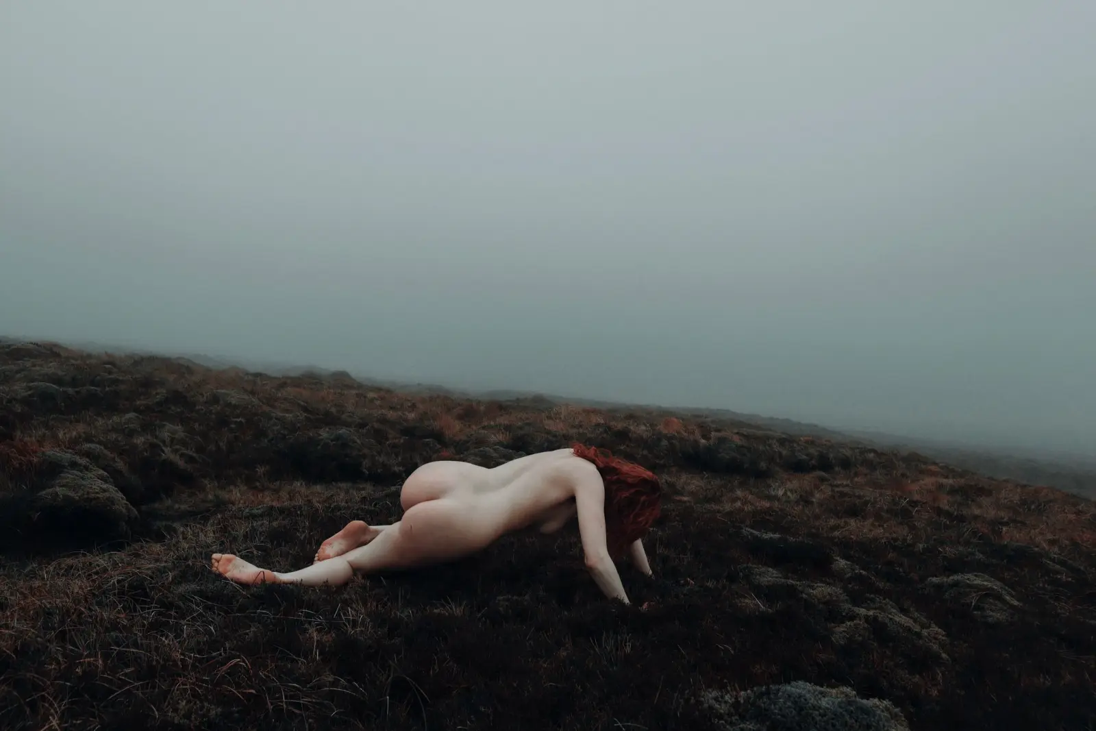 Icelandic Selkie Redhead Nude Outdoor Gallery — 8