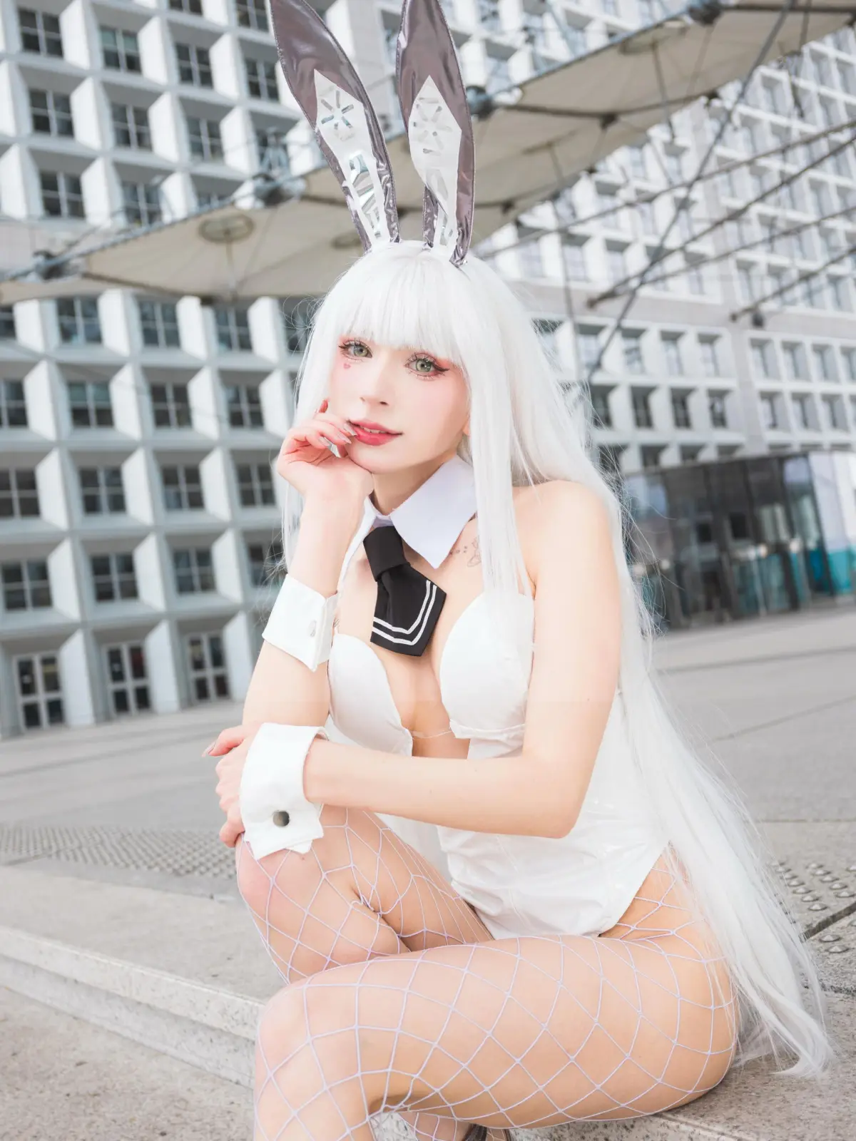 Soracle Cosplay Backshots in Leather and Bunny Suits — 4