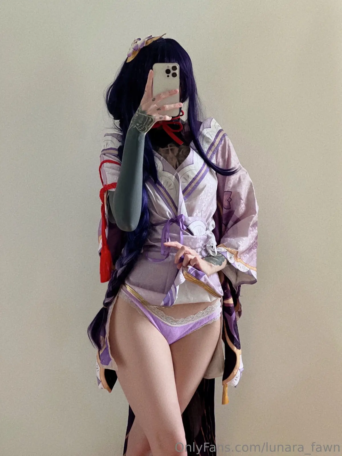 Lunara_fawn Luna Elf Cosplay Booty Tease — 9