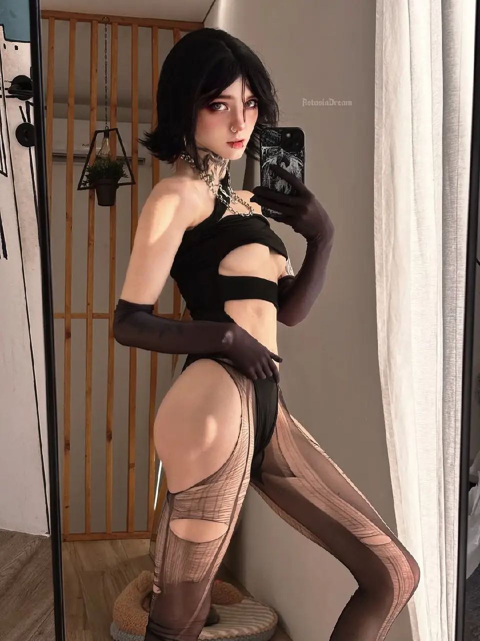 Astasiadream Latex Corset Pigtails Tease — 6