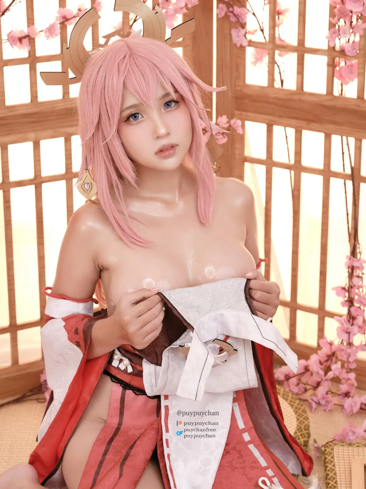 Puypuychan Sexy Cosplay Nude Tease Gallery — 2