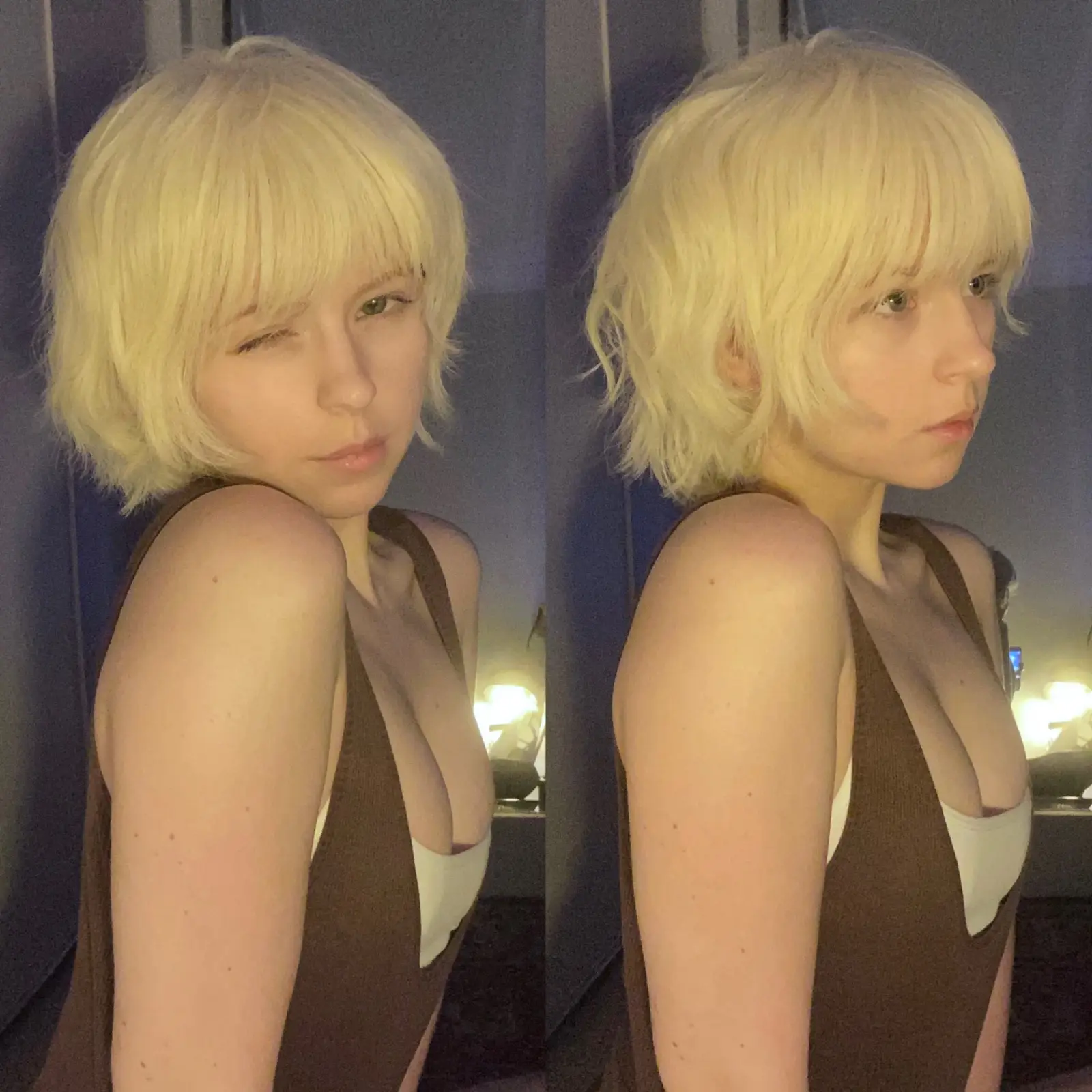 Sukie Blonde Mirror Selfies in Sexy Outfits — 8