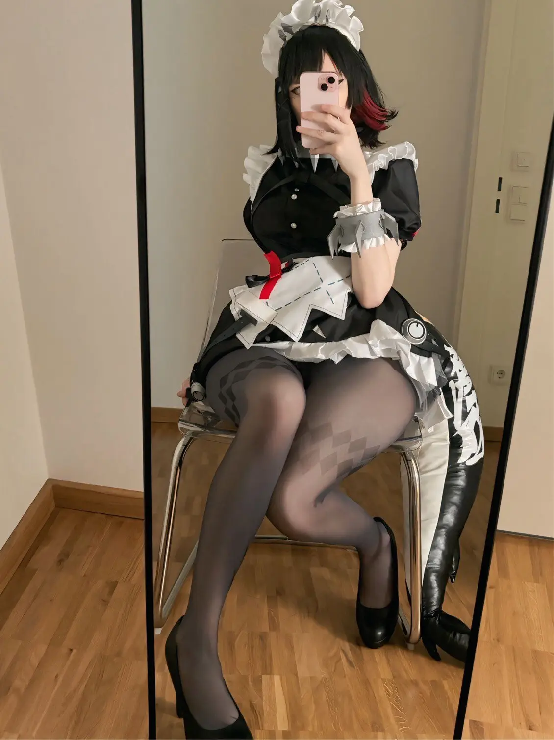 Foggycat Maid Cosplay & Bondage Tease