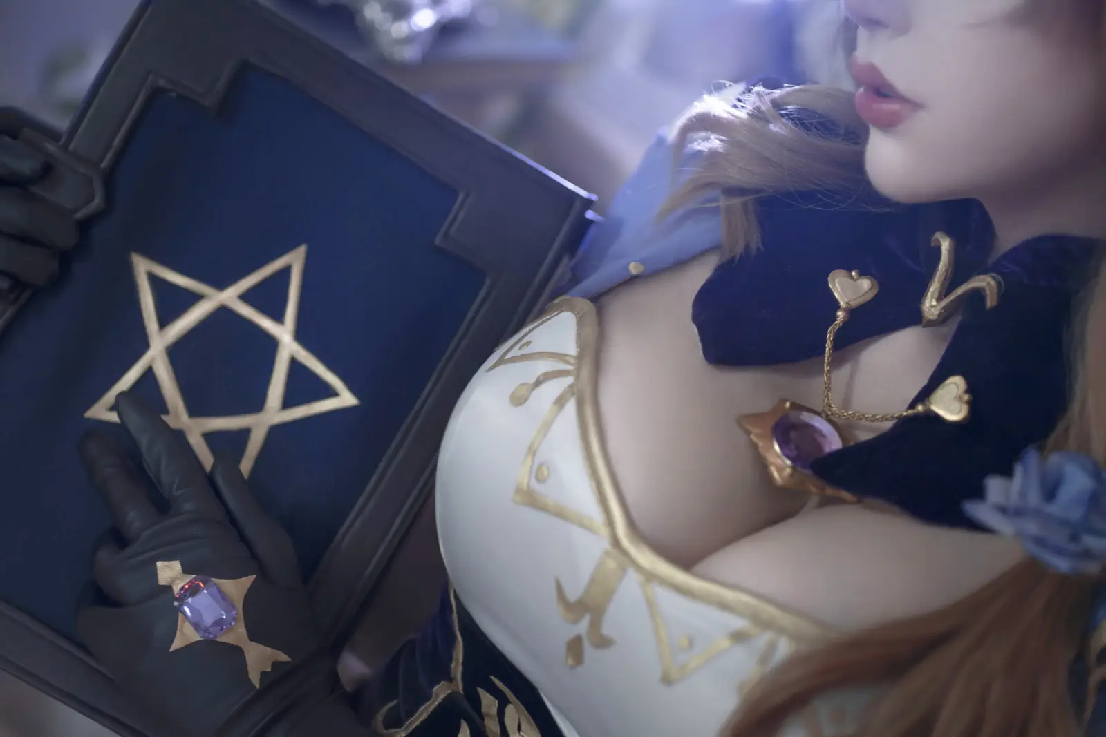 Saya The Fox Voluptuous Fantasy Cosplay Tease — 7