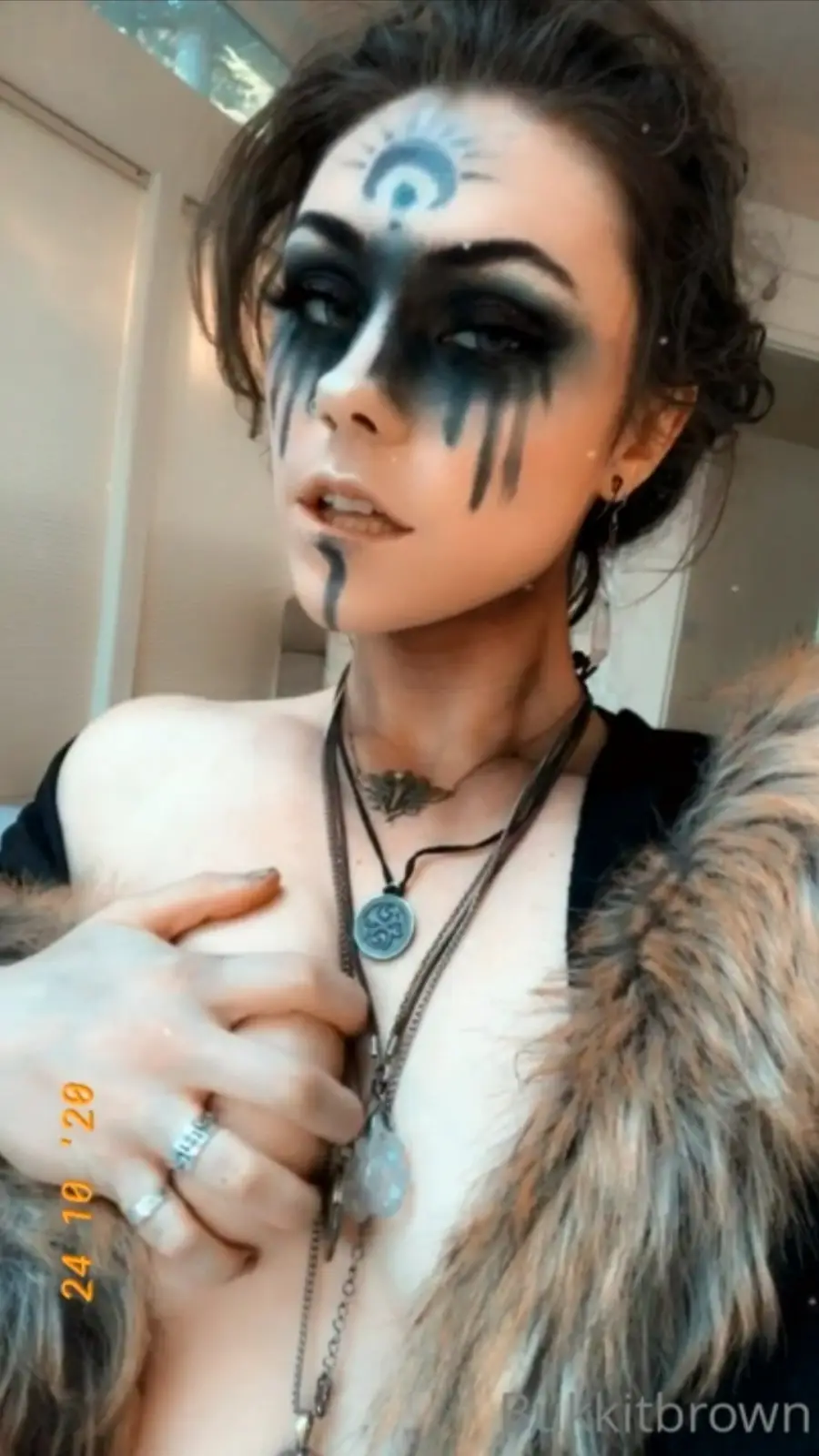 Bukkit Brown Seductive Cosplay & Lingerie Tease — 8