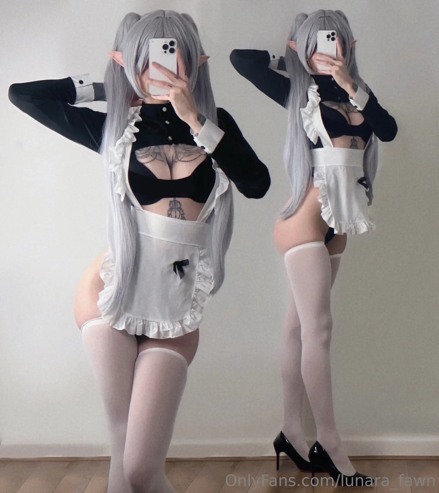 Lunara_fawn Luna Elf Cosplay Booty Tease — 2