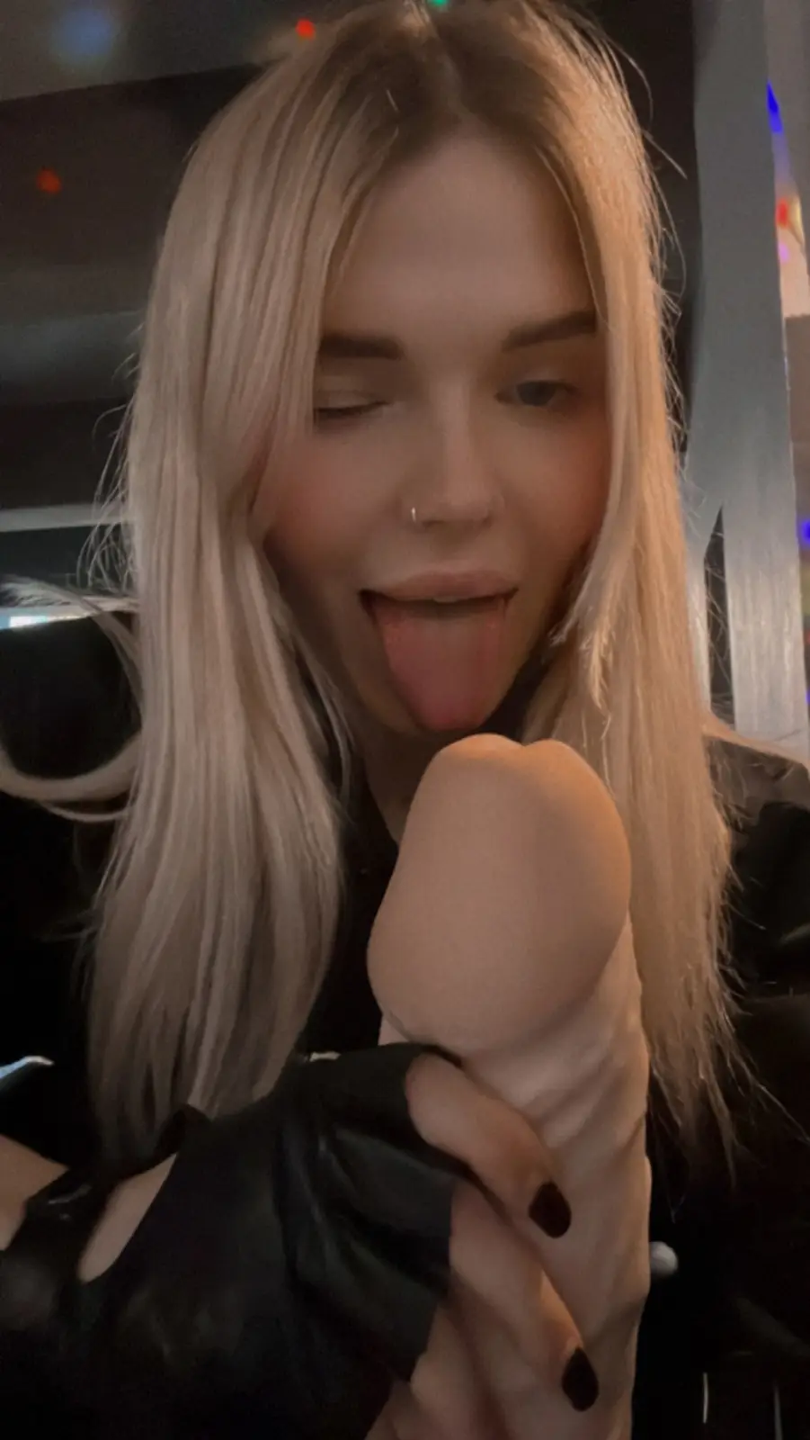 Sorabi Teasing Hard with Dildo & Wet Curves