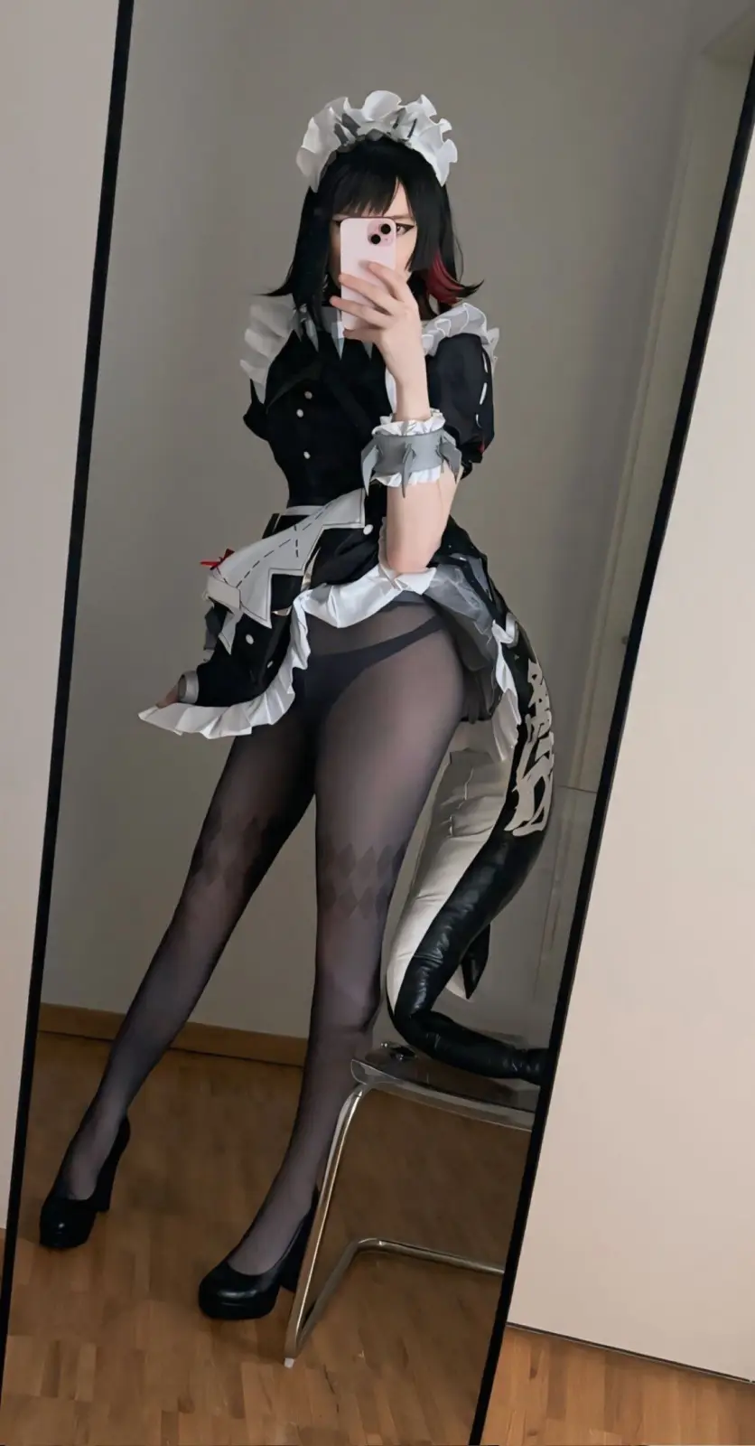Foggycat Maid Cosplay & Bondage Tease — 3