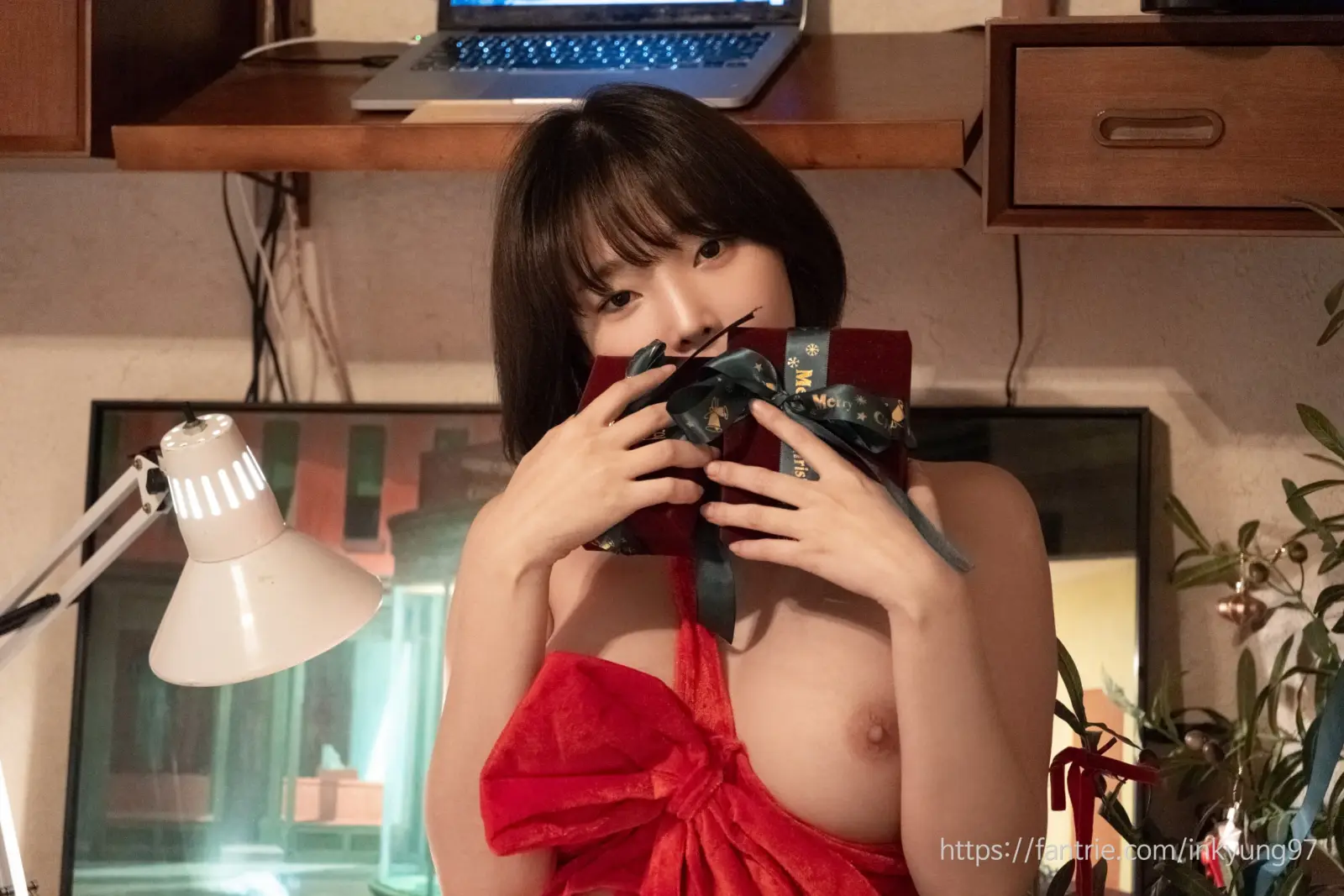 Inkyung97 Busty Lingerie Tease & Nude Gallery — 6