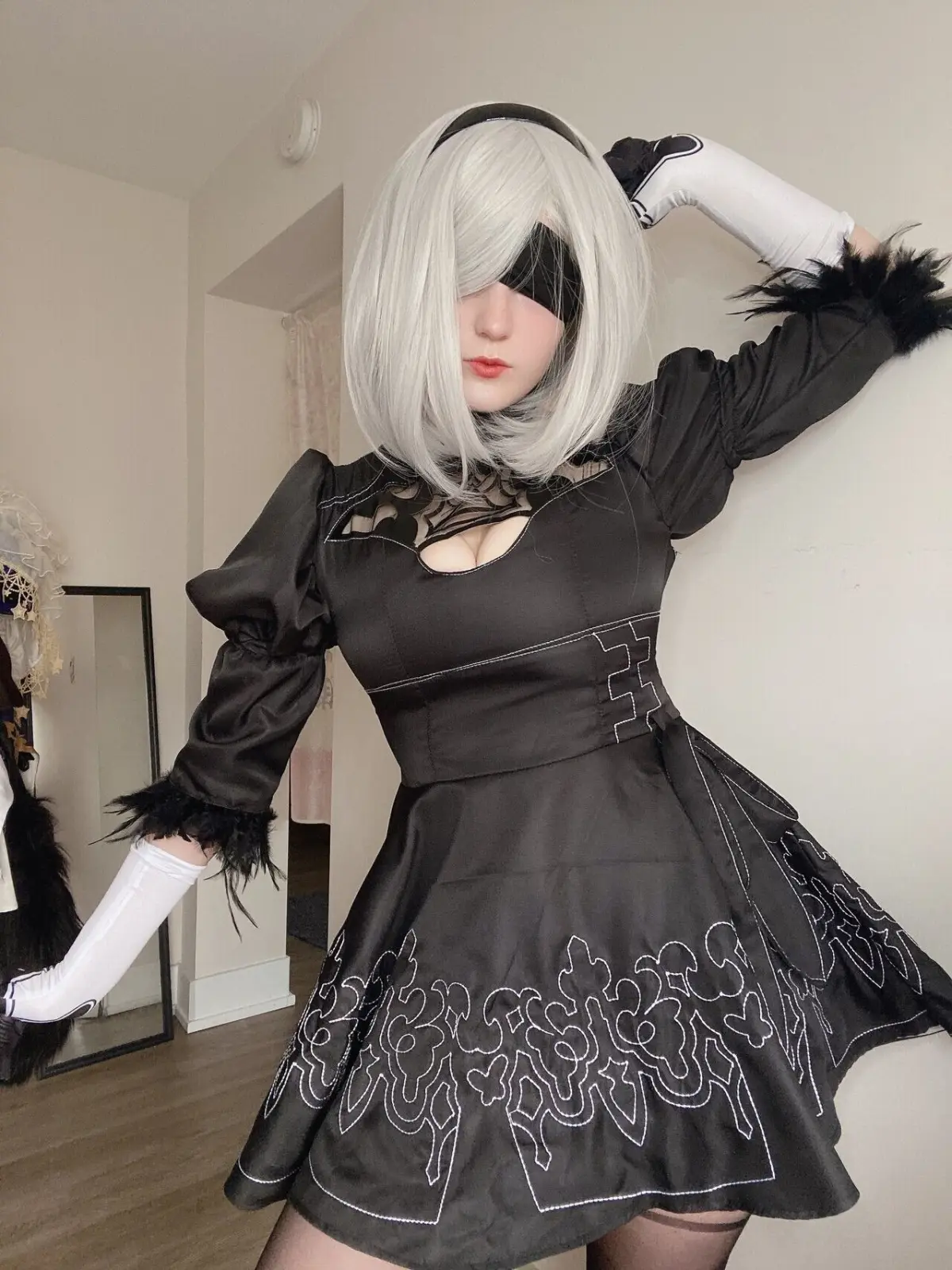Satin Stars Busty Cosplay Tease Gallery — 3