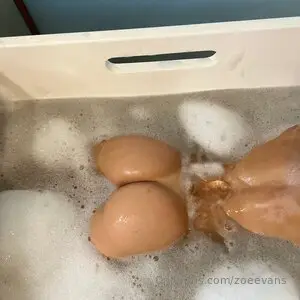 Zoe Evans Lingerie Tease & Steamy Bath Gallery — 2