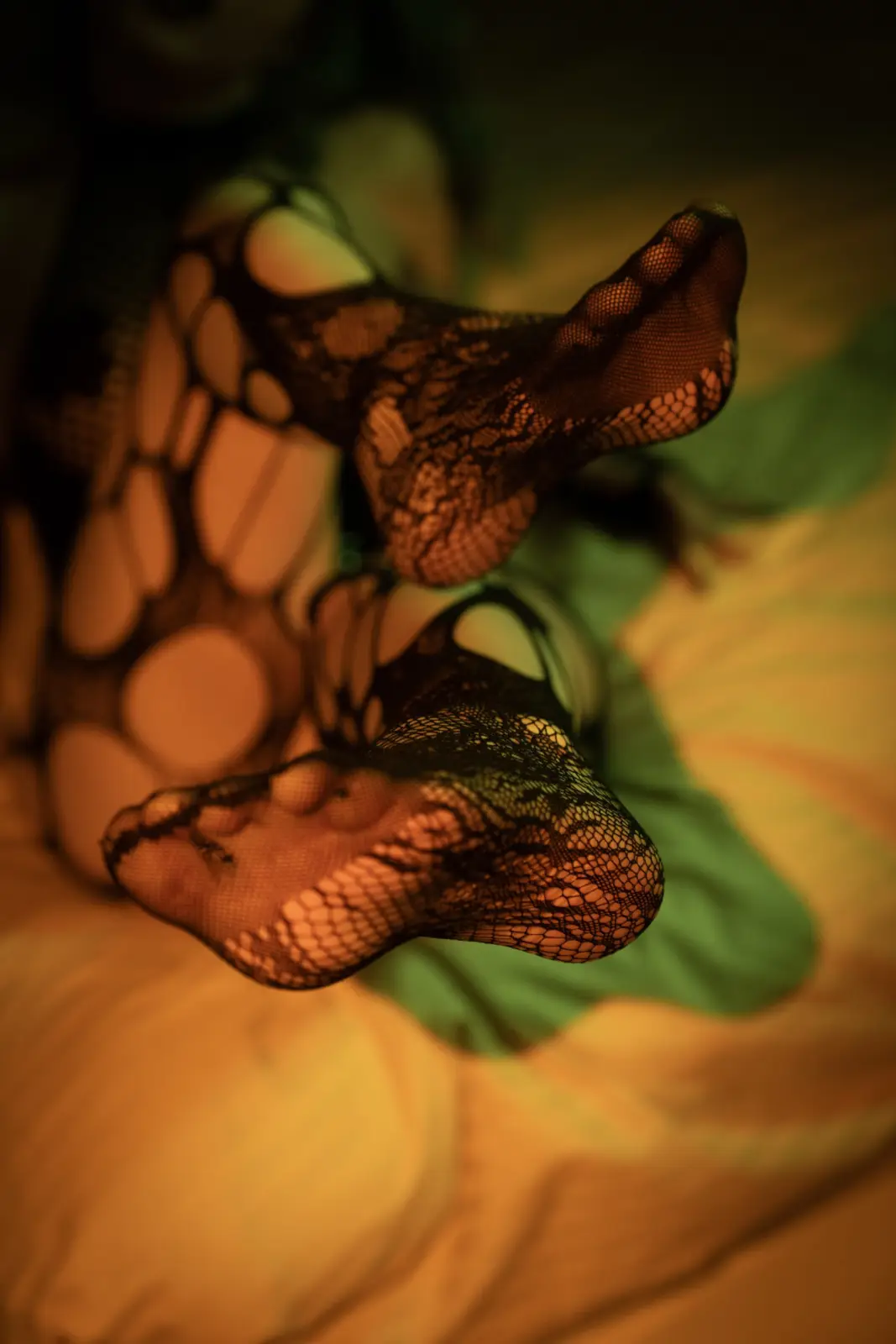 Olyashaa Fishnet Soles & Seductive Lingerie Tease — 2