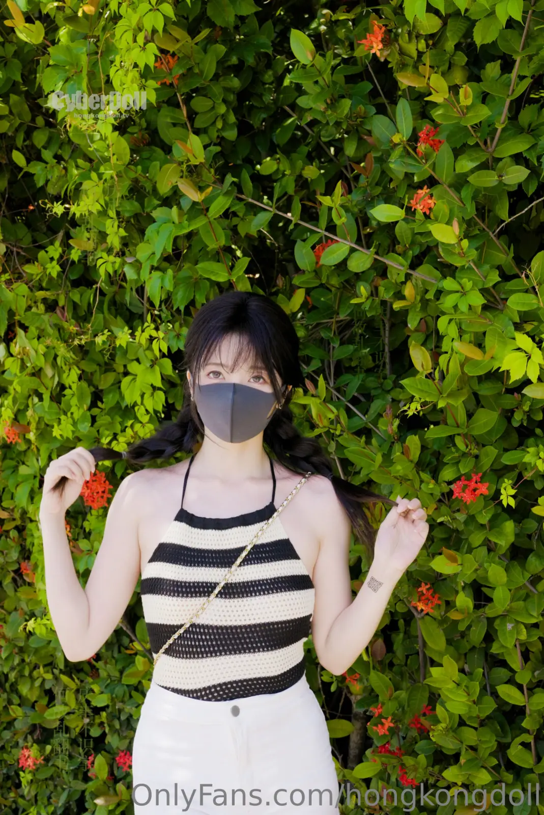 HongKongDoll Teasing in Qipao & Red Velvet — 3