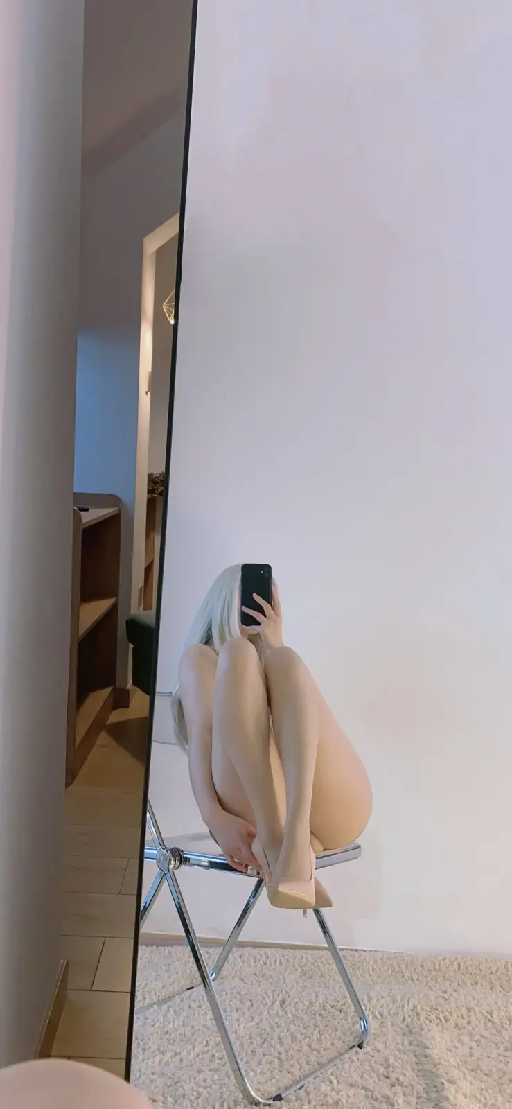 Qiaoniutt Curvy Ass Mirror Selfies in Lingerie — 7