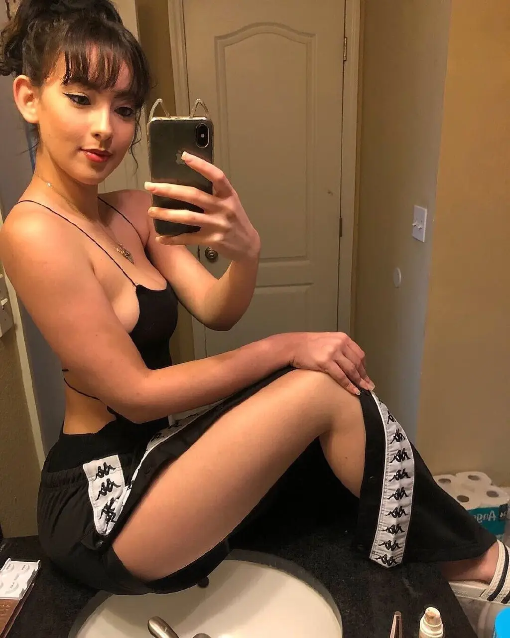 Woe Alexandra Curves & Booty in Steamy Poses