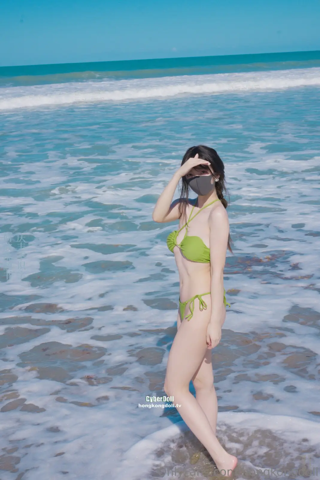 HongKongDoll Teasing in Qipao & Red Velvet — 9