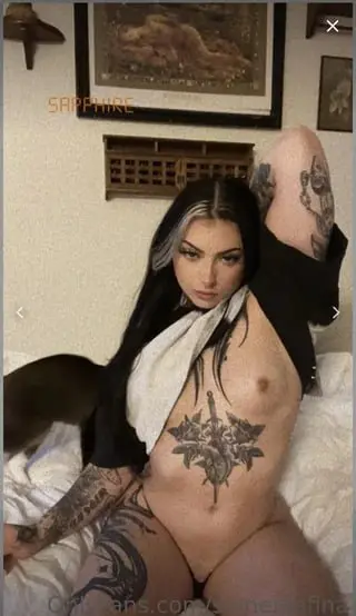 Sinnersafina's Inked Curves in Steamy Nudes — 3