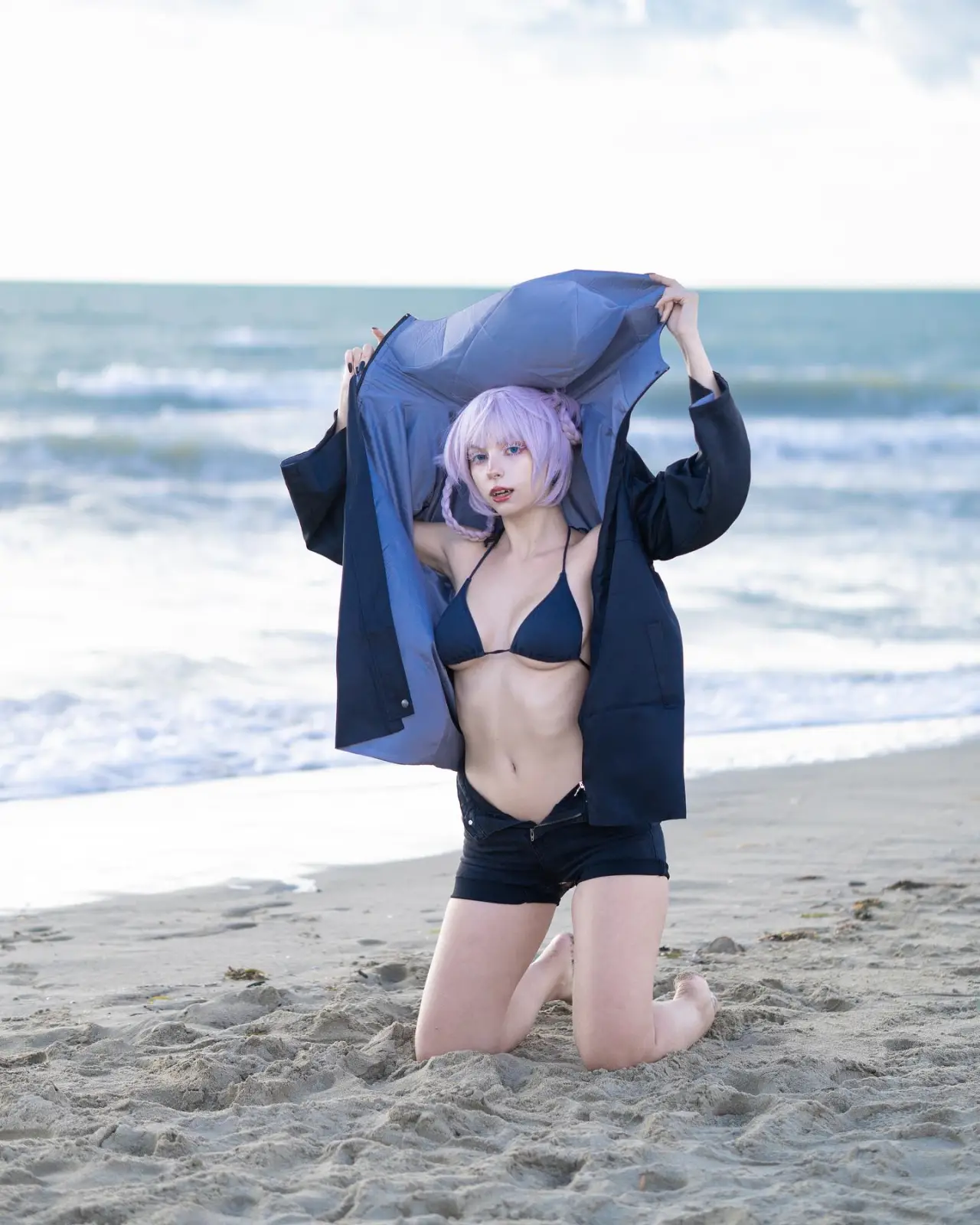 Himee.lily Himeecosplay Beach Cosplay Tease — 3