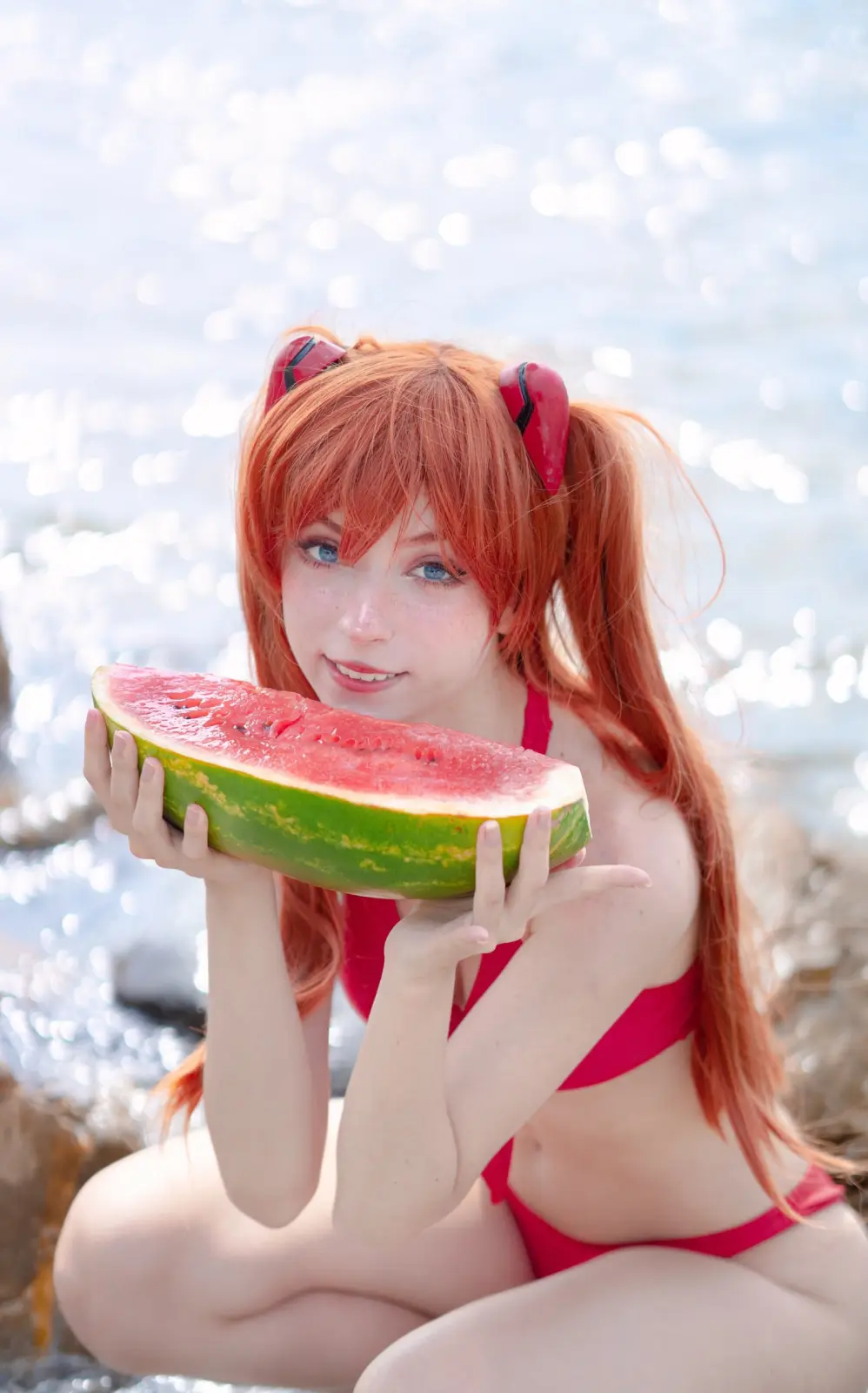 Himee.lily Himeecosplay Beach Cosplay Tease — 6