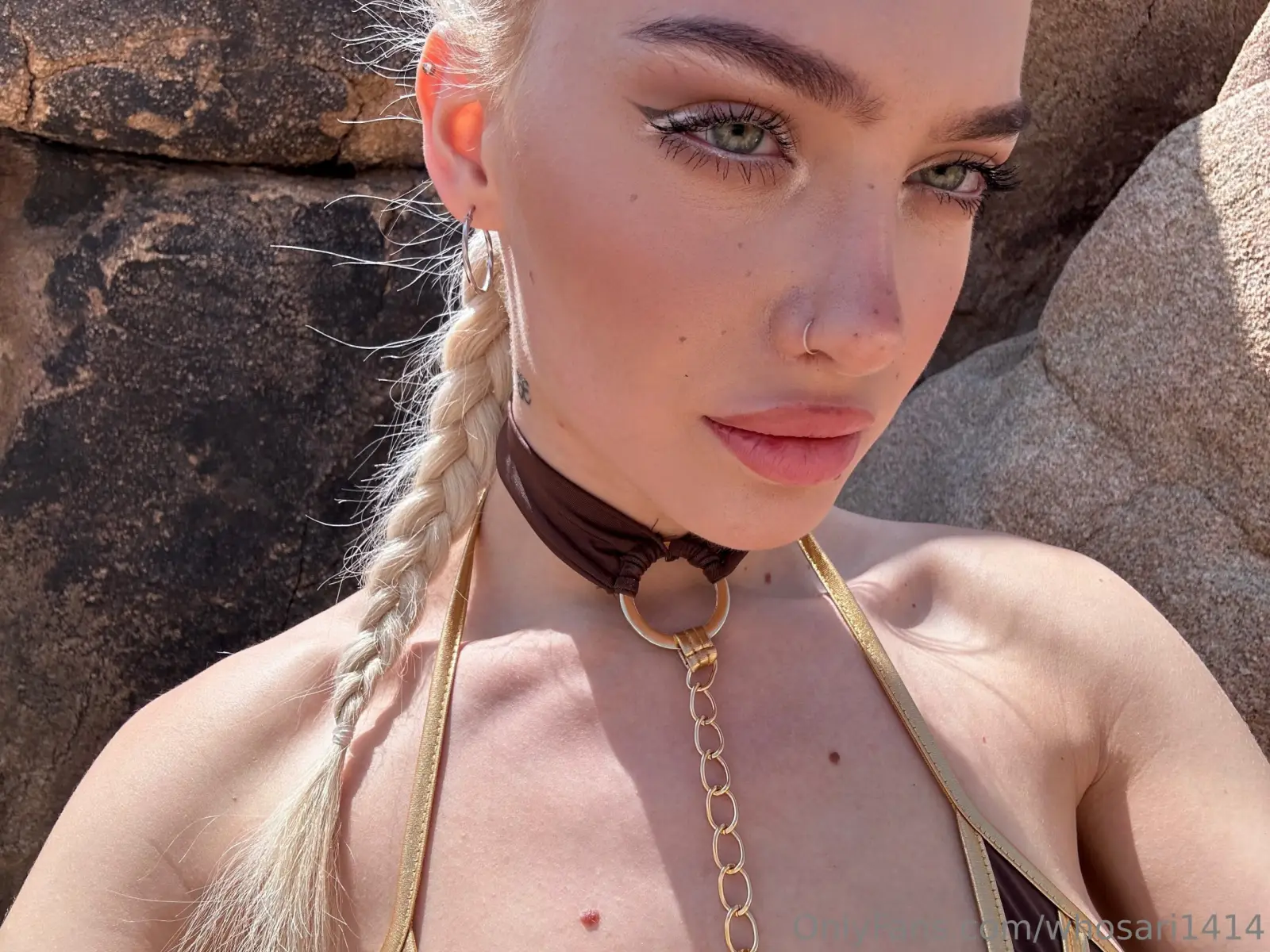 Ariesiagray Ari Baby Desert Bikini & Explicit Tease — 5